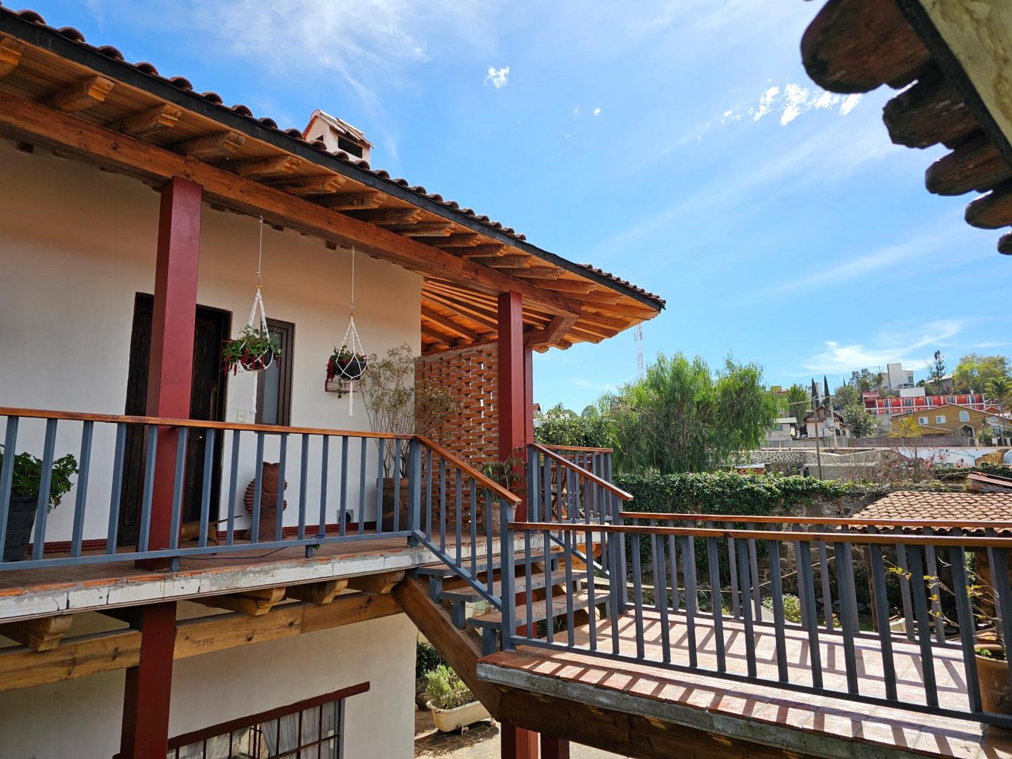 Hotel La Casa Azul Huasca & Restaurante La Terraza Huasca de Ocampo Exteriér fotografie