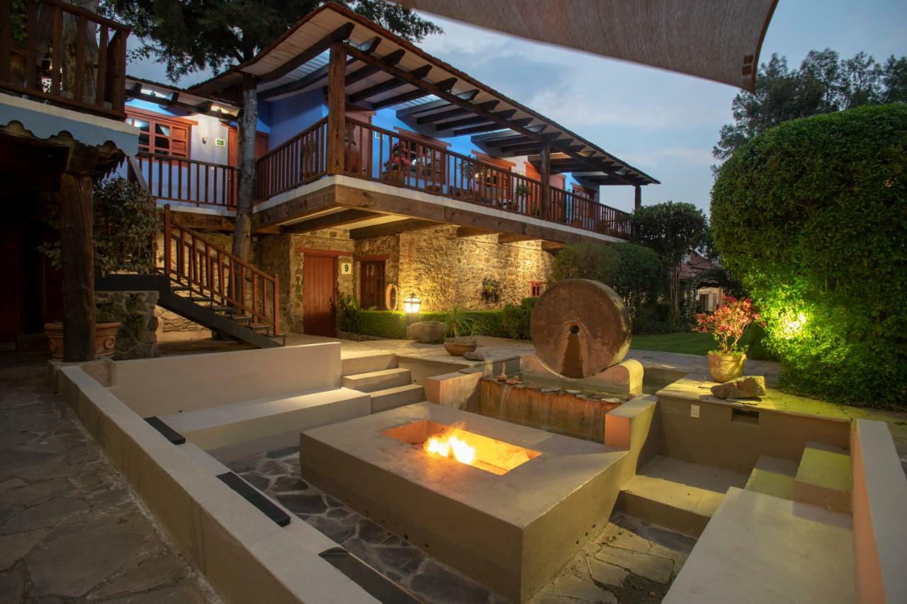 Hotel La Casa Azul Huasca & Restaurante La Terraza Huasca de Ocampo Exteriér fotografie