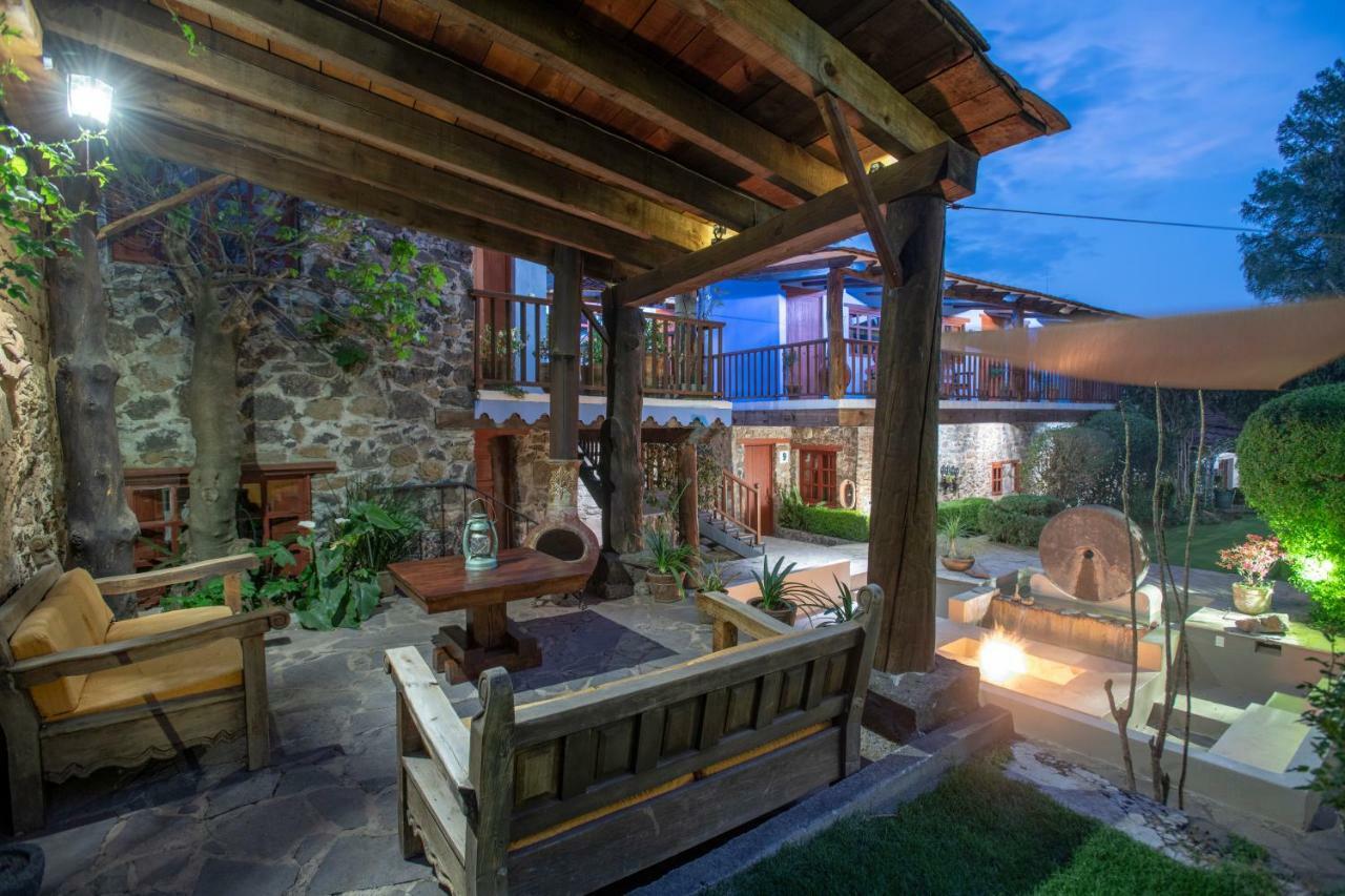 Hotel La Casa Azul Huasca & Restaurante La Terraza Huasca de Ocampo Exteriér fotografie
