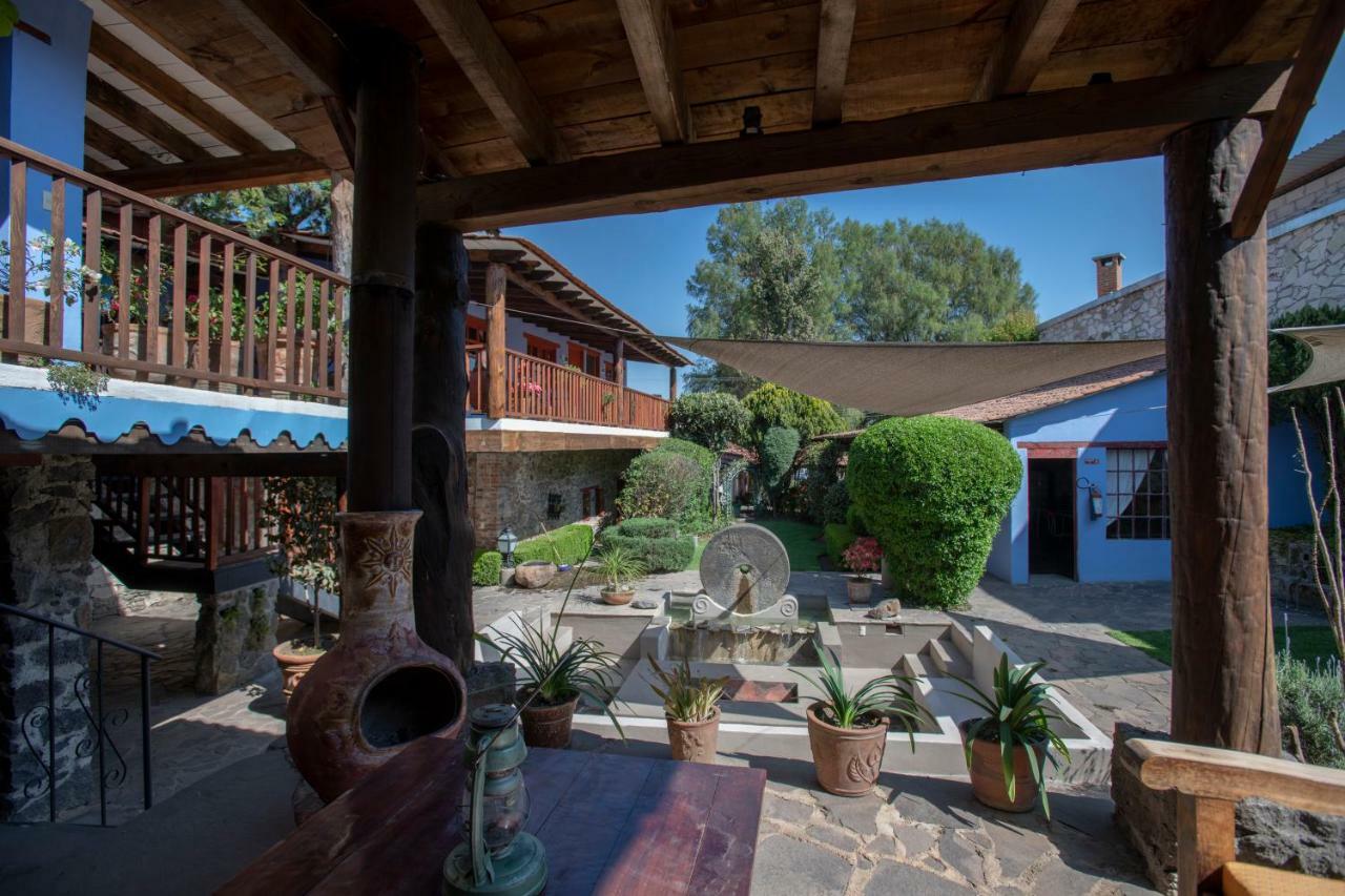 Hotel La Casa Azul Huasca & Restaurante La Terraza Huasca de Ocampo Exteriér fotografie
