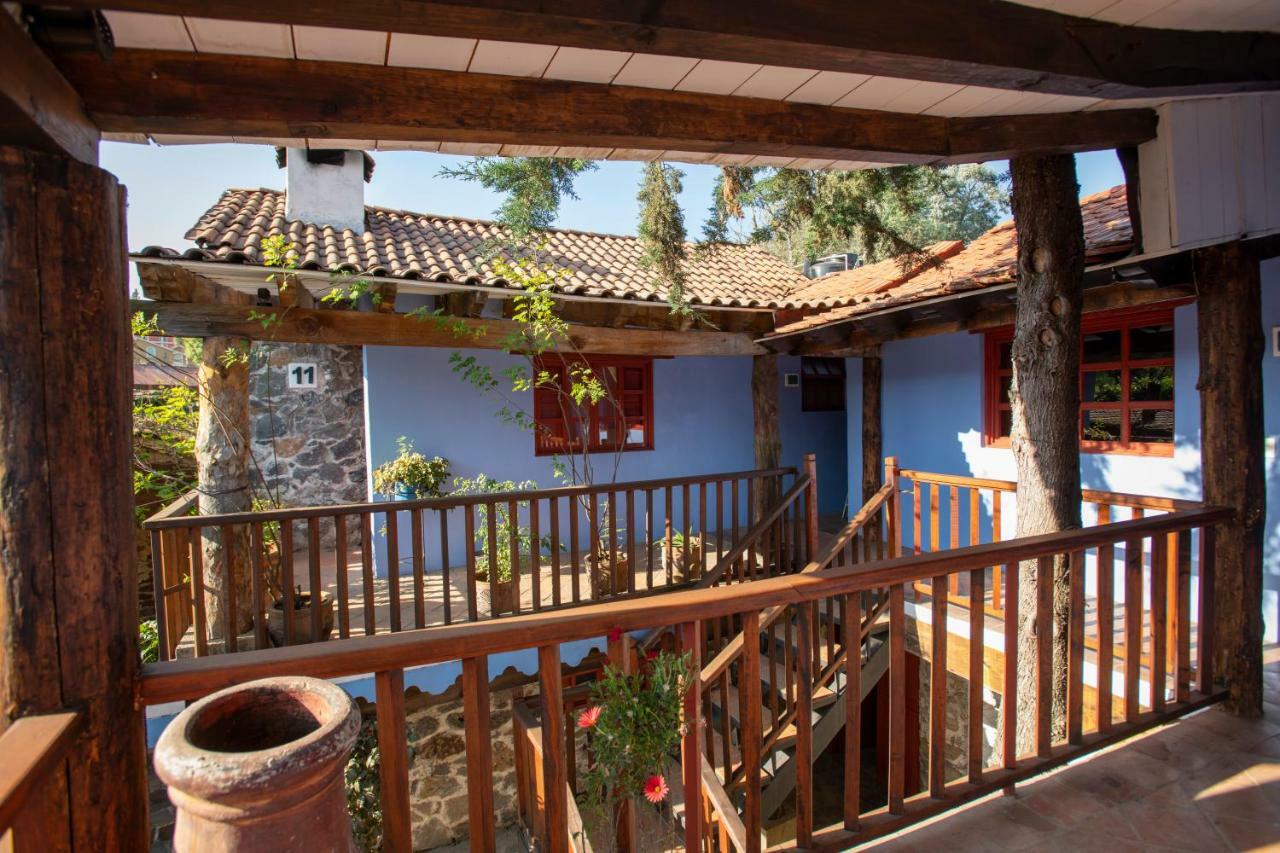 Hotel La Casa Azul Huasca & Restaurante La Terraza Huasca de Ocampo Exteriér fotografie