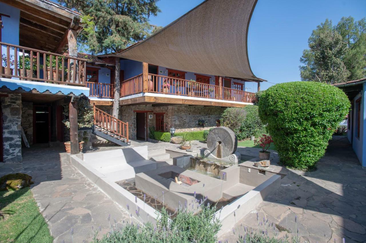 Hotel La Casa Azul Huasca & Restaurante La Terraza Huasca de Ocampo Exteriér fotografie